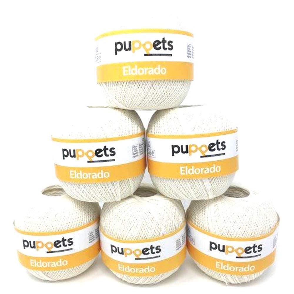Puppets Eldorado 6x100g Stärke10 Farbe 8926 creme
