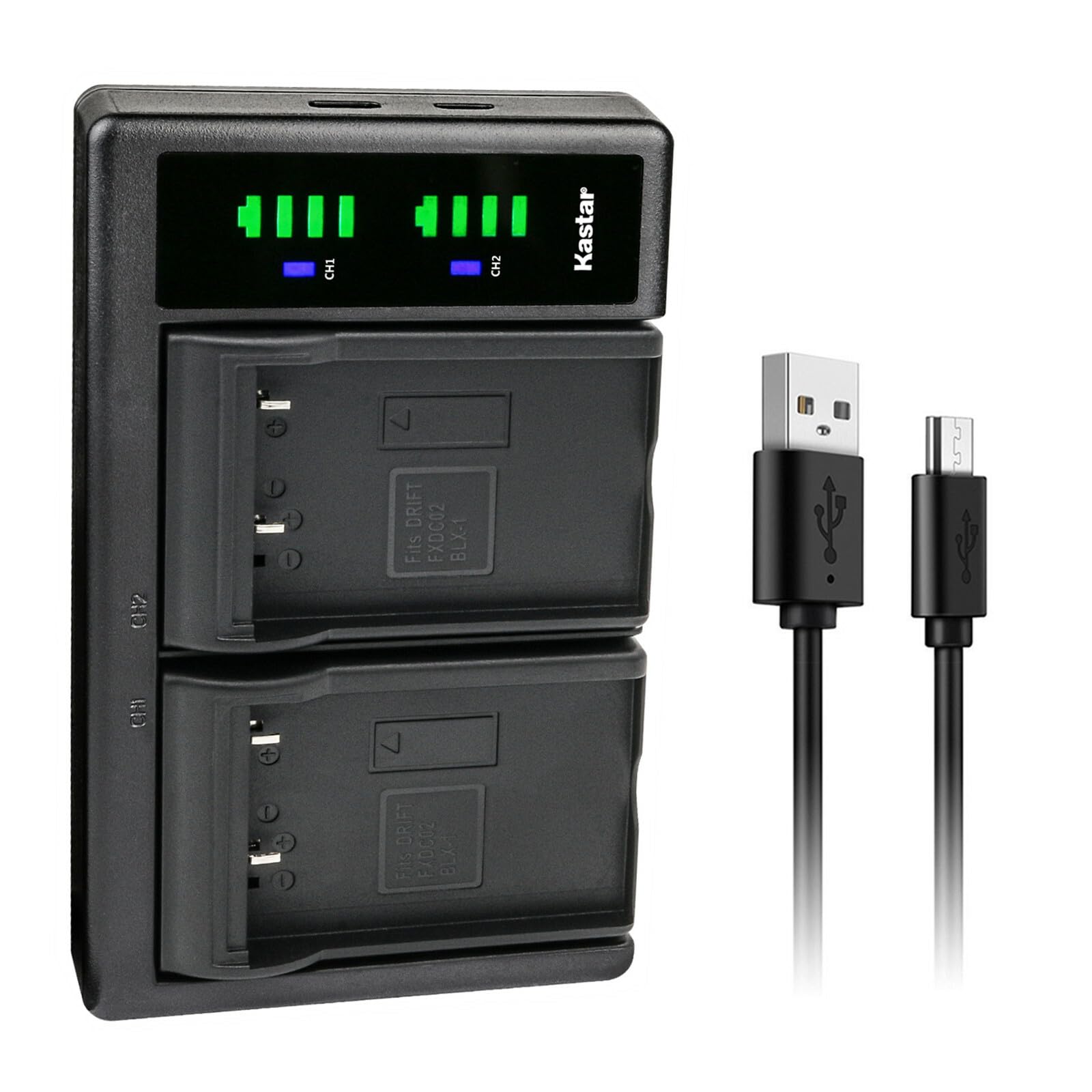 Amazon.com: Kastar LTD2 USB Battery Charger for Olympus OM System