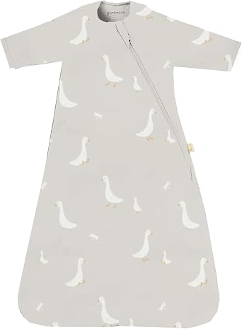 GUNAMUNA Long-Sleeve Swaddle Wrap for Newborns Easy Diaper Changes, Secure Fit, 1.0 TOG