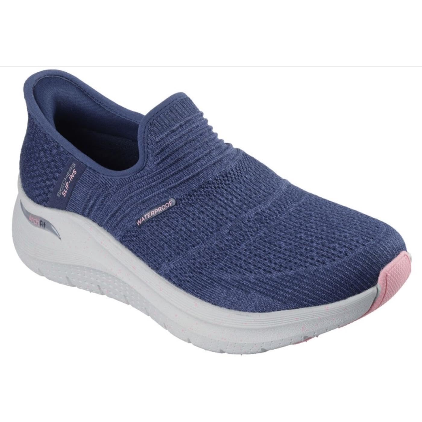 Skechers Slip-ins Arch Fit 2.0 - Zapatillas para Mujer, Color Azul Marino y