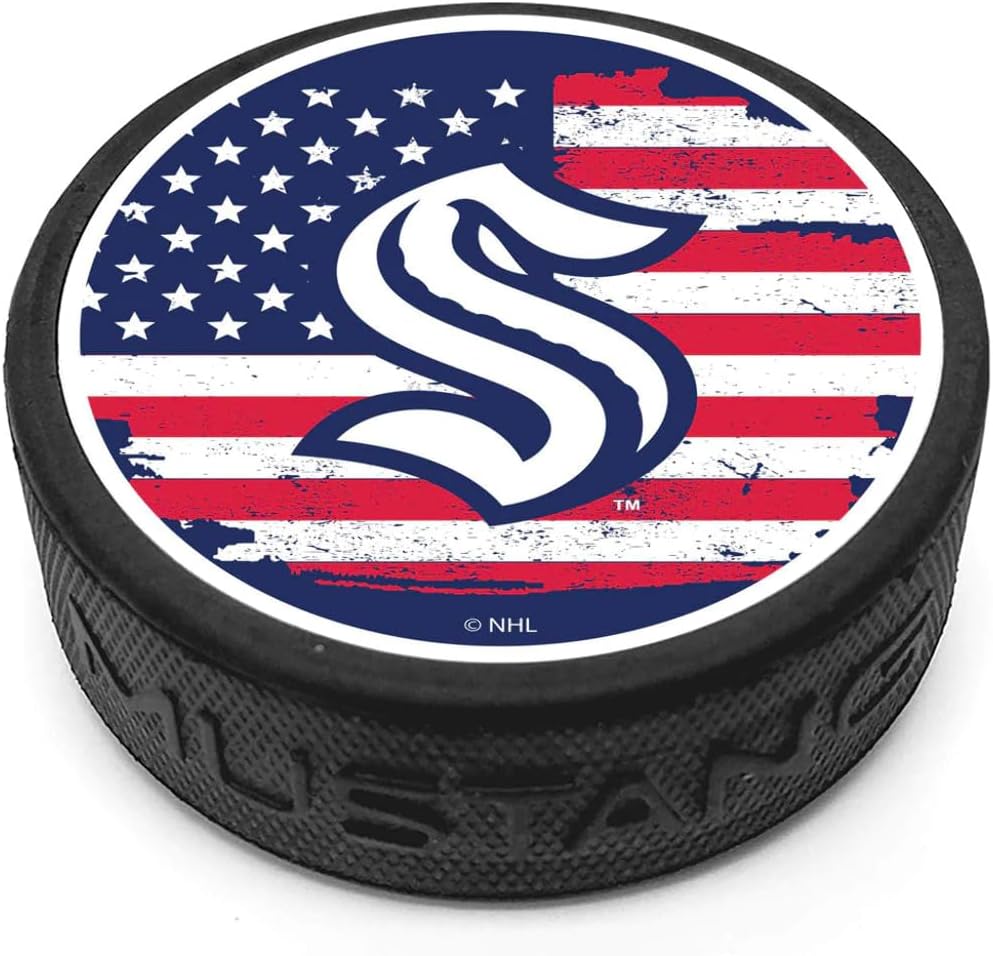 Sports Decor Seattle Kraken Puck - Patriot