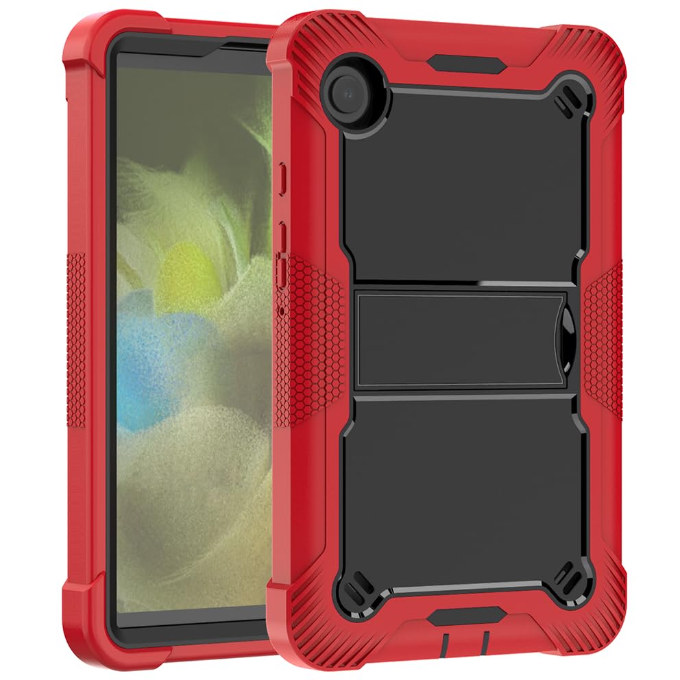 Image of ProElite Cover for Samsung Galaxy Tab A11 8.7 inch /A9 8.7 inch Case, Rugged Shockproof Heavy Duty Back Case Cover for Samsung Galaxy Tab A11 /A9 8.7 inch, Red