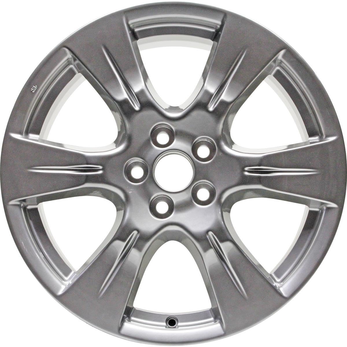 New 19 inch Wheel Replacement Painted Medium Hyper Silver Compatible with Sienna (Size: 19x7 / Bolt Pattern 5x114.3 / Offset 35 / Hub Bore 60.1) ALY69582A78N