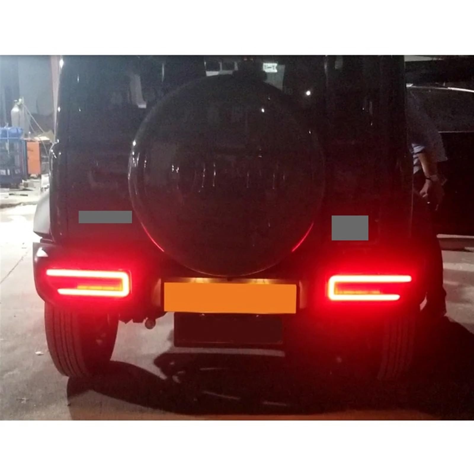 Fari Posteriori Per Suzuki Per JIMNY 2019 2020 Per JB64 JB74 Auto Per LED Posteriore Fanale Posteriore Luce Freno Stazionamento Flusso Indicatore Direzione 2X Fanale Posteriore Esterno(Transparent Red