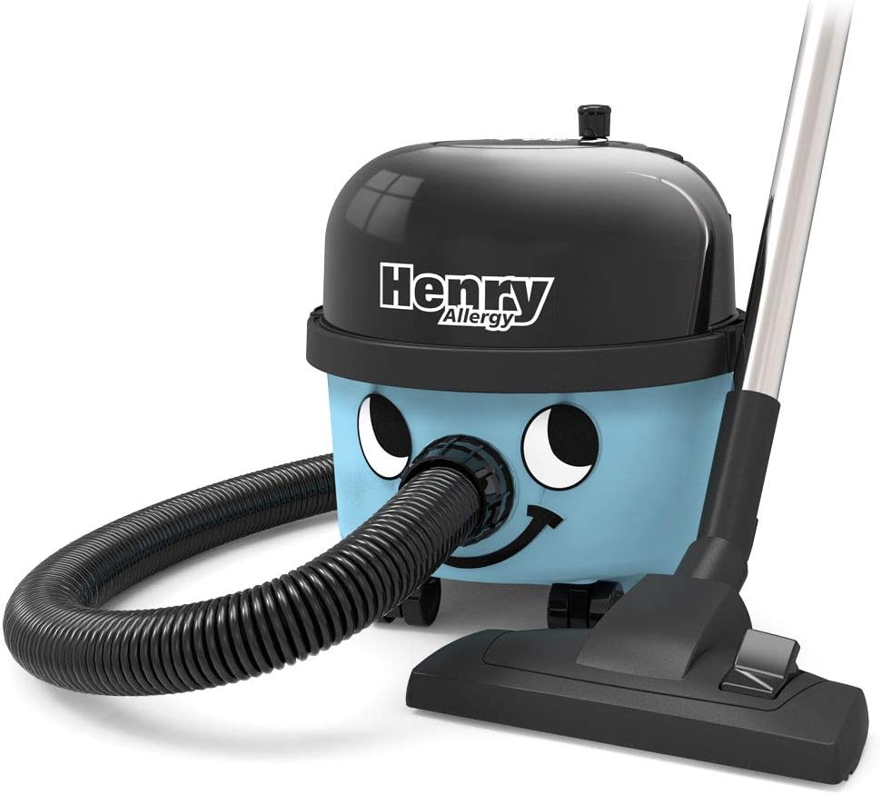 Henry Allergy Blue Canister Vacuum with HEPA Filter