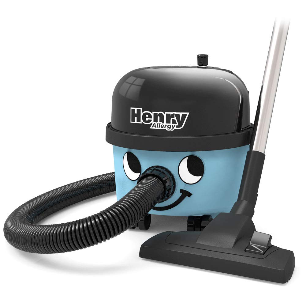 Henry Allergy Blue Canister Vacuum with HEPA Filter