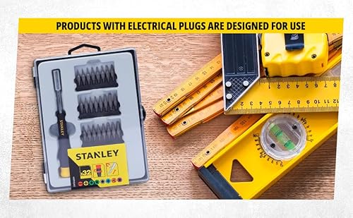 Jeu de 35 Tournevis STANLEY STHT0 62634 Fentes + Phillips + Hexagonal + Torx + Pozidriv + Torx + Triwings + Carré - vue 10