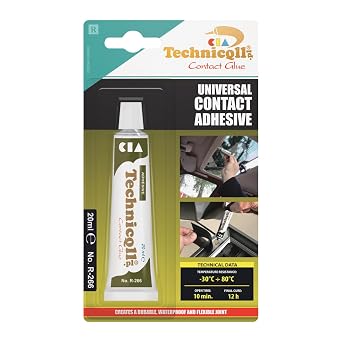 Technicqll High Temperature 1200C Adhesive Glue for Exhaust Fireplace Ovens Collectors 300 Ml