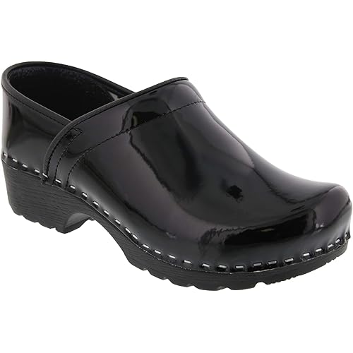 Bjork Women's Swedish Professional Leather Clogs
