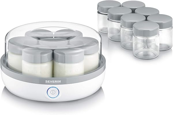 Severin JG 3520 Yogurtiera con 14 vasetti da 150 ml