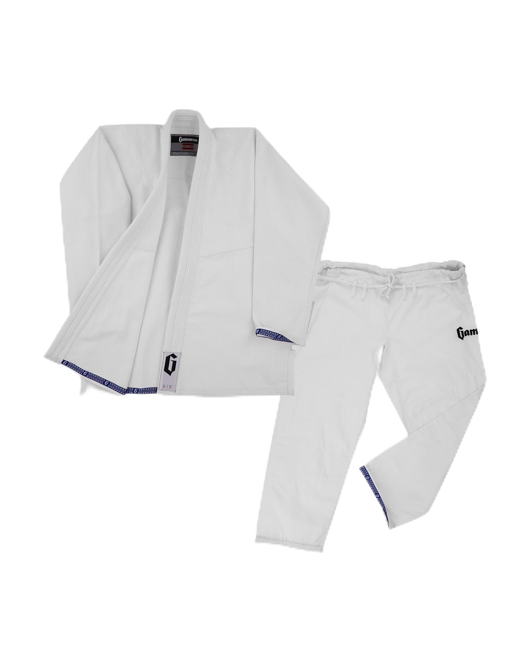 Gameness Air Gi 2.0 Jiu Jitsu Uniform | BJJ Gi White A5
