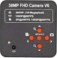 Vista 6 de Kit de accesorios para microscopios 3.5X-90X Soporte de brazo doble Simul Focal Trinocular Estéreo Microscopio 38MP H_D Digital USB Microscopio