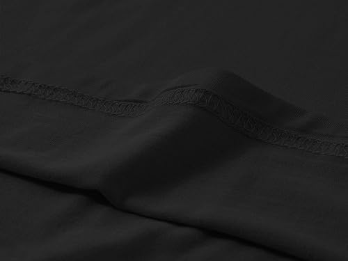 Miniatura 7 de Camiseta básica de manga larga con cuello alto y corte ajustado para mujer