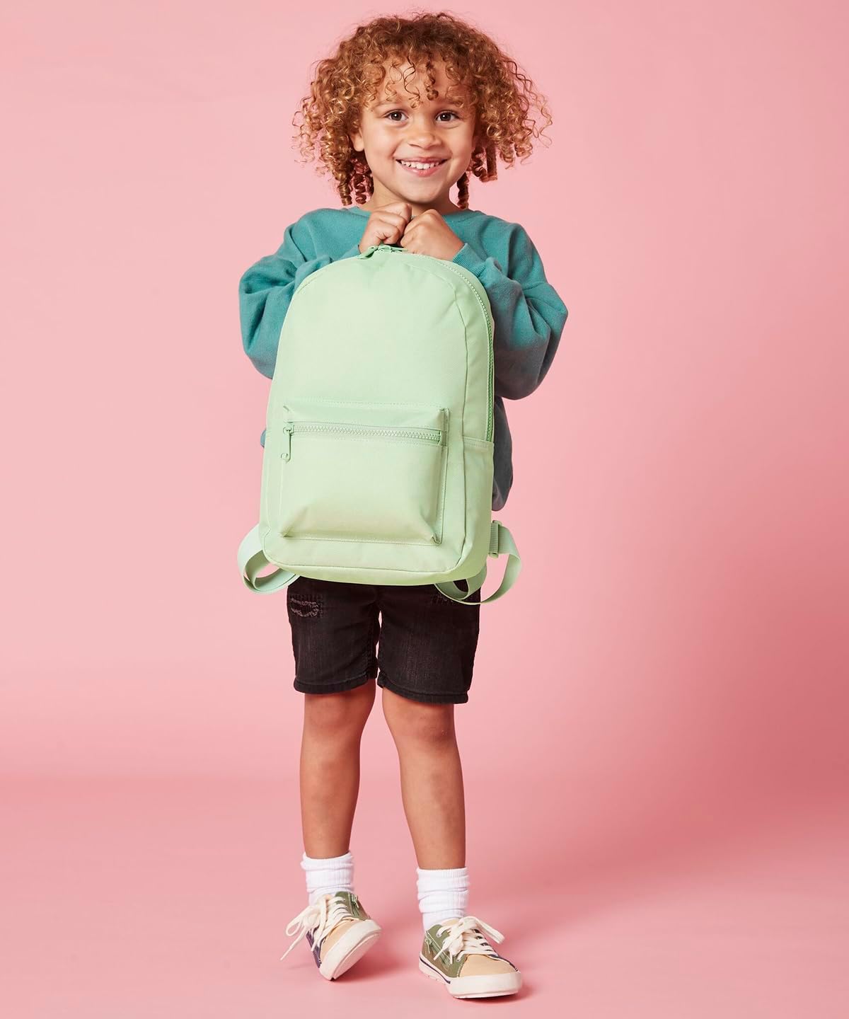Mini Essential Fashion Backpack, Black, Onesize