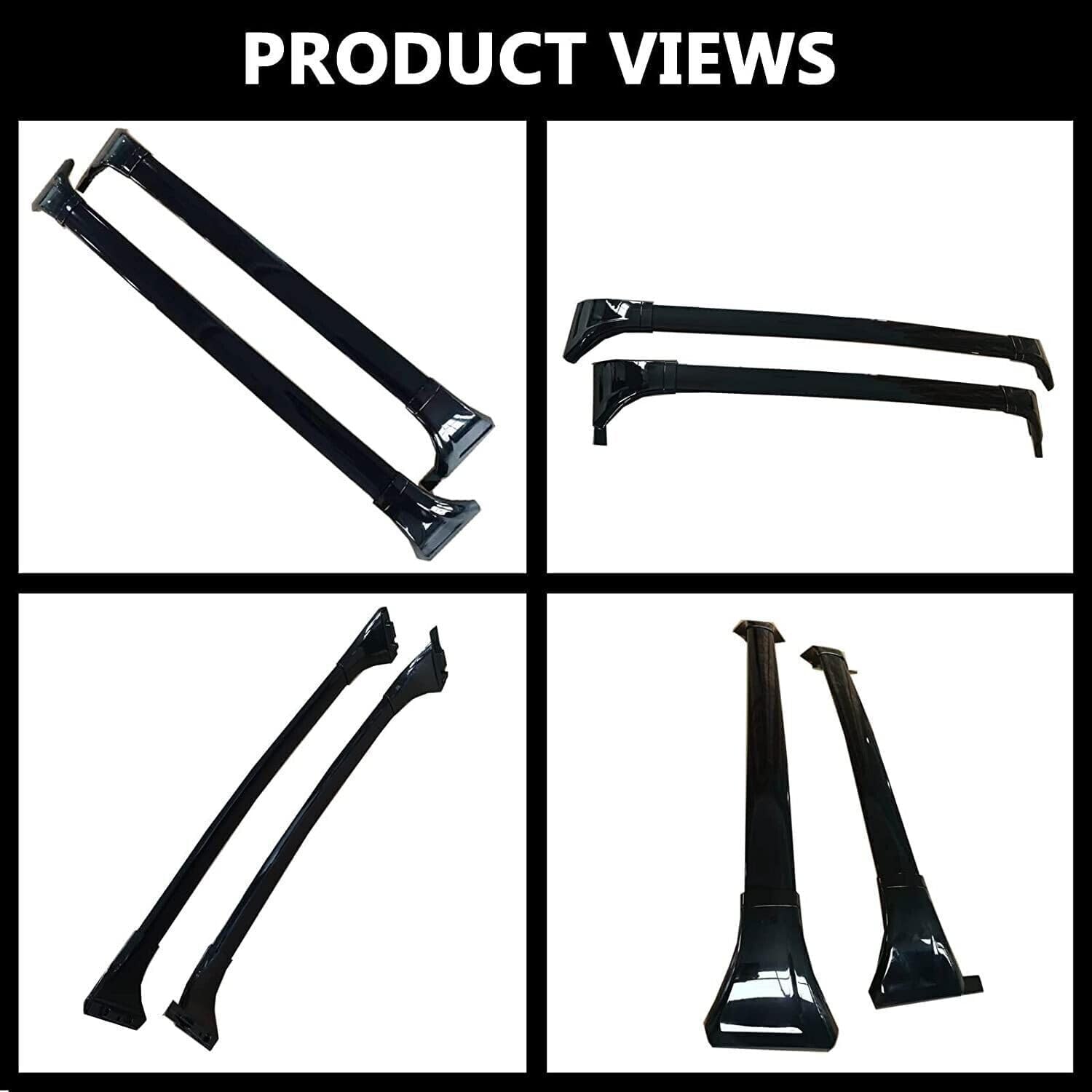 2PCS Aluminum Roof Rail Rack Crossbars Cross Bars Fits for Lexus NX 250 350 350h 450h 2022 2023 2024 2025 Rooftop Luggage Cargo Bars Luggage Carrier