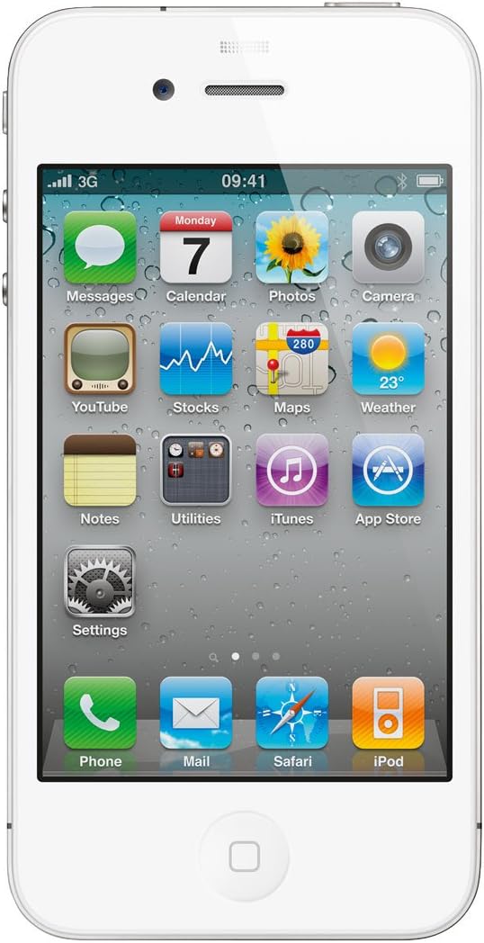 Apple iPhone 4 16GB (White) - Verizon CDMA No SIM Slot