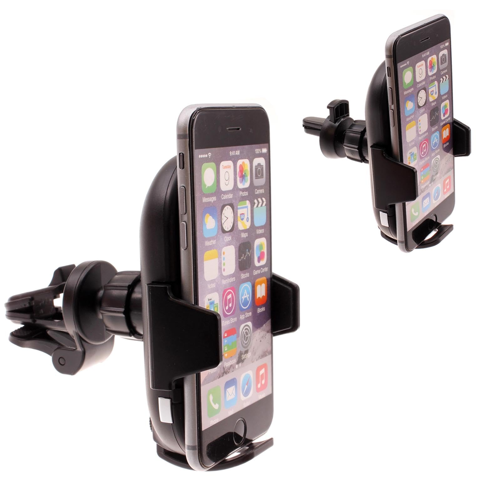 Selna Car Wireless Charger Mount Air Vent Holder Compatible with Motorola Razr Plus (2024,2023), Fast Charge Cradle Dock Auto Sensor 10W and 7.5W