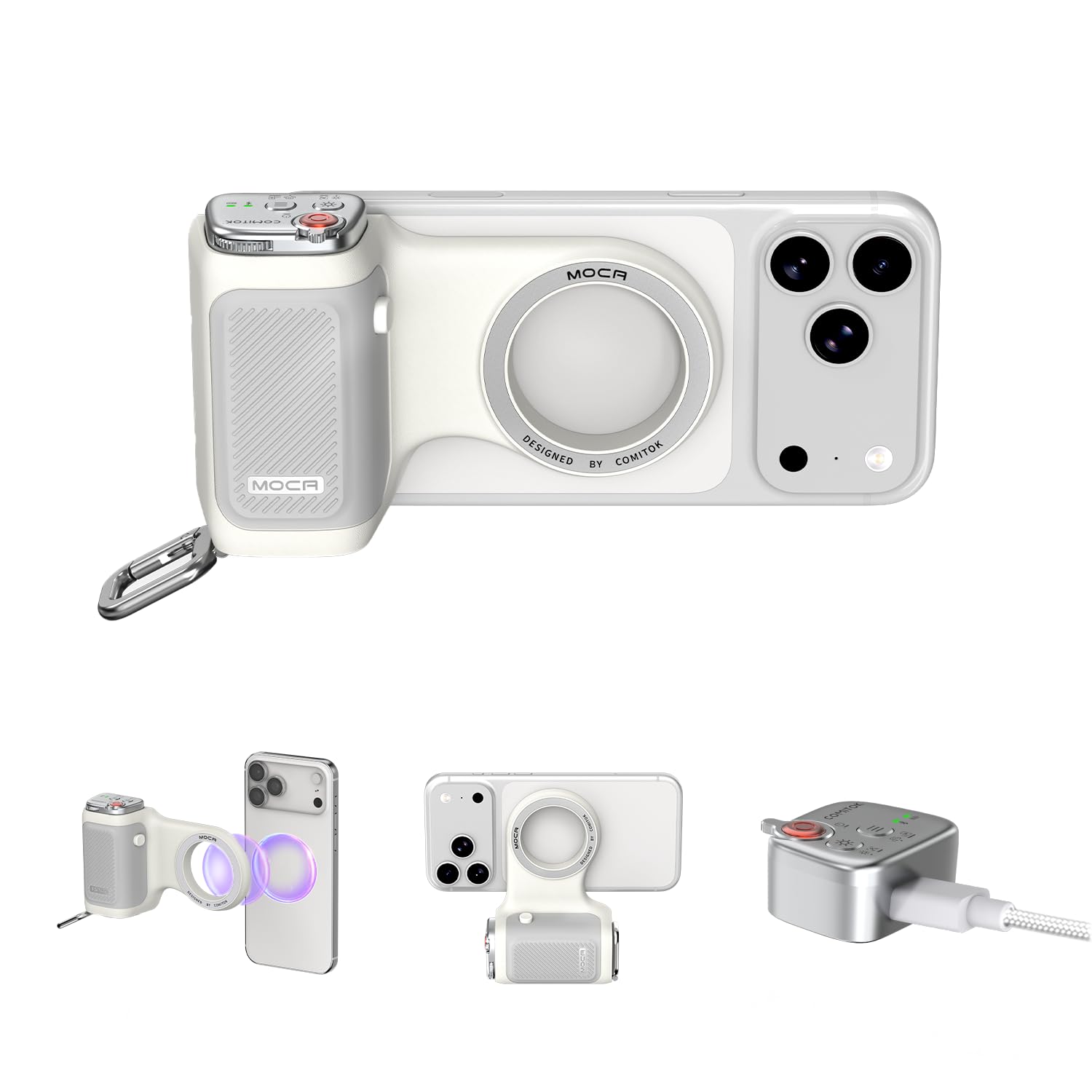 【⭐️moca⭐️】 Amazon.com: COMTOK MOCA Fun Shot Magnetic Phone Grips Only for