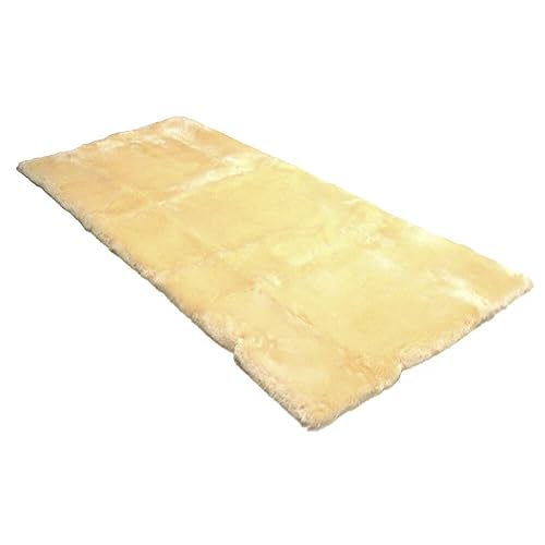Miniatura 6 de Sofsheep - Funda de colchón grande de piel de oveja médica, funda de colchón de cama médica, 32 pulgadas de ancho por 72 pulgadas de largo
