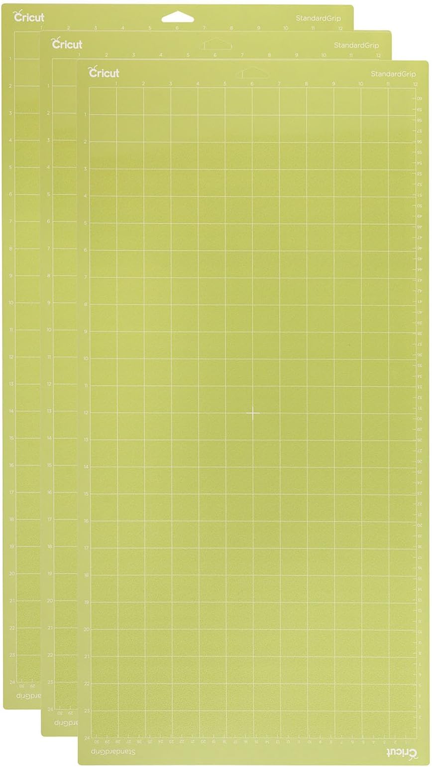 Standardgrip Cutting Mat 3PACK AMZ, 12 x 24, Green, 3 Piece