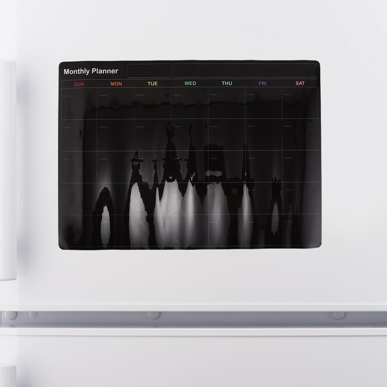 Calendario Lavagna Magnetica Frigorifero Cancellabile Secco con Magneti Resistenti Planner Settimanale per Organizzazione Casa e Cucina Lavagna Messaggi Ampia per Programmazione