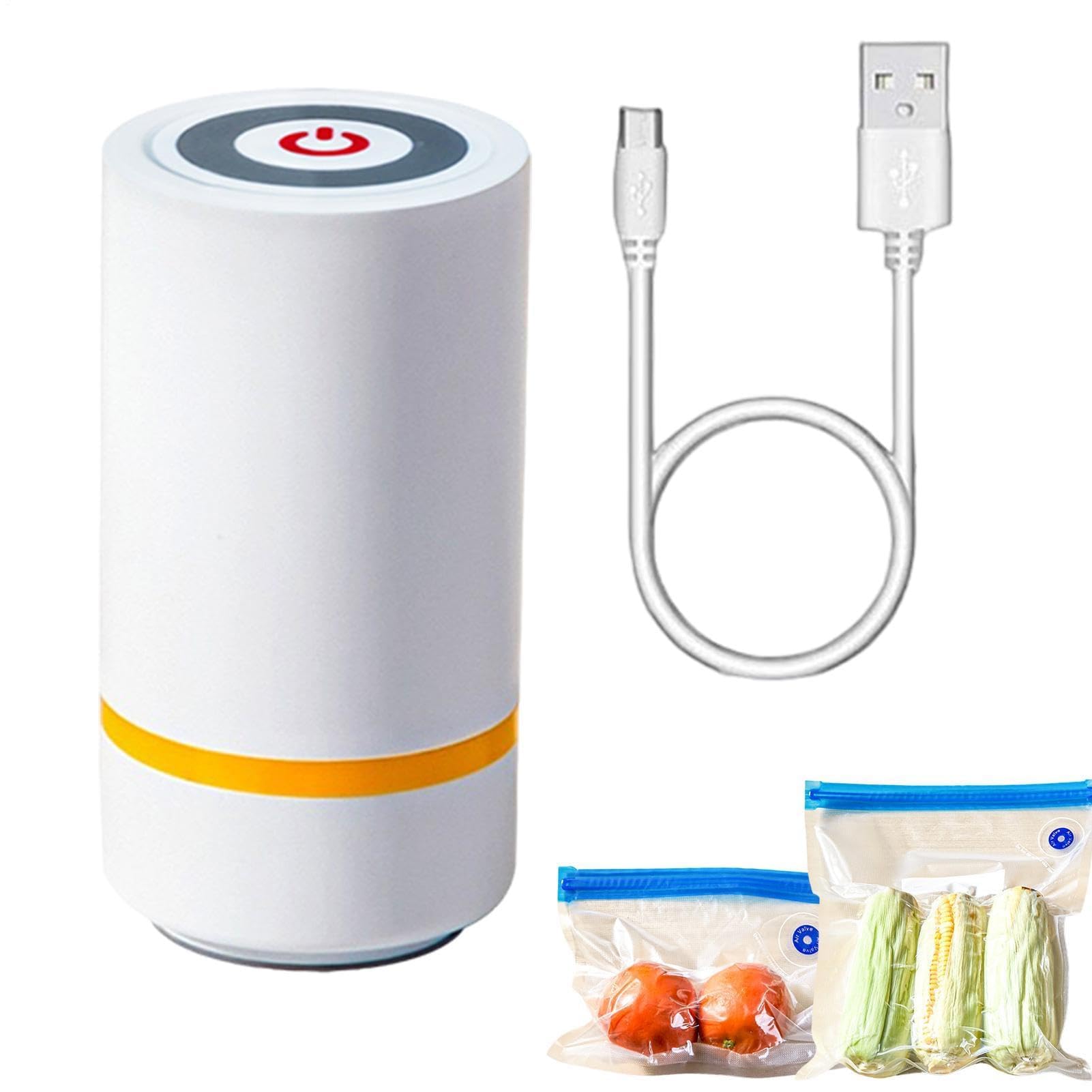 Muiltvoe Food Bag Vacuum Electric Pump, Compressed Bag Vacuum Electric Pump, For Storage Bags Saver Food Bags Luggage Clothing Organization