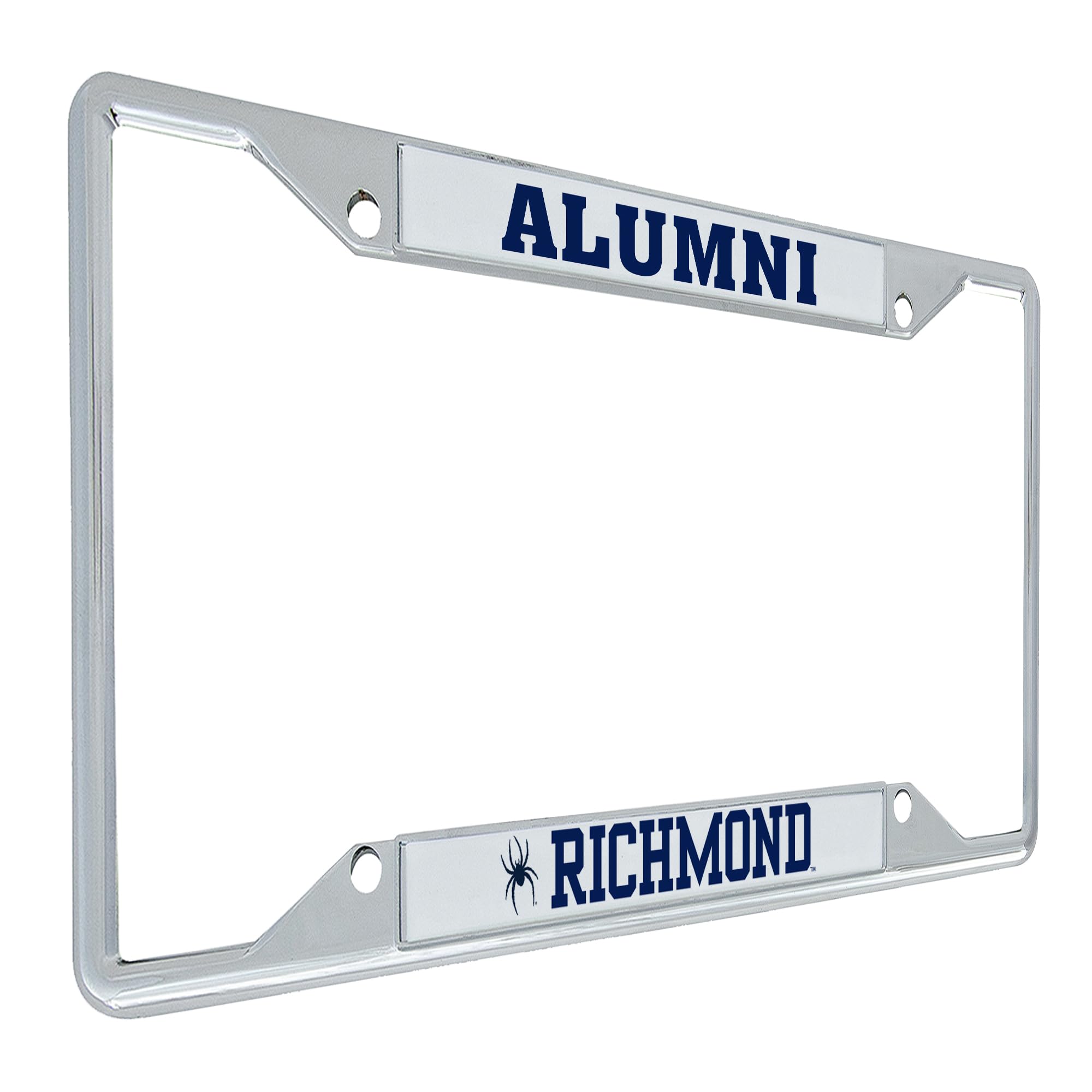 Desert Cactus University of Richmond License Plate Frame Spiders Metal Car Tag Holder for Front or Back of Car Officially Licensed (Alumni)