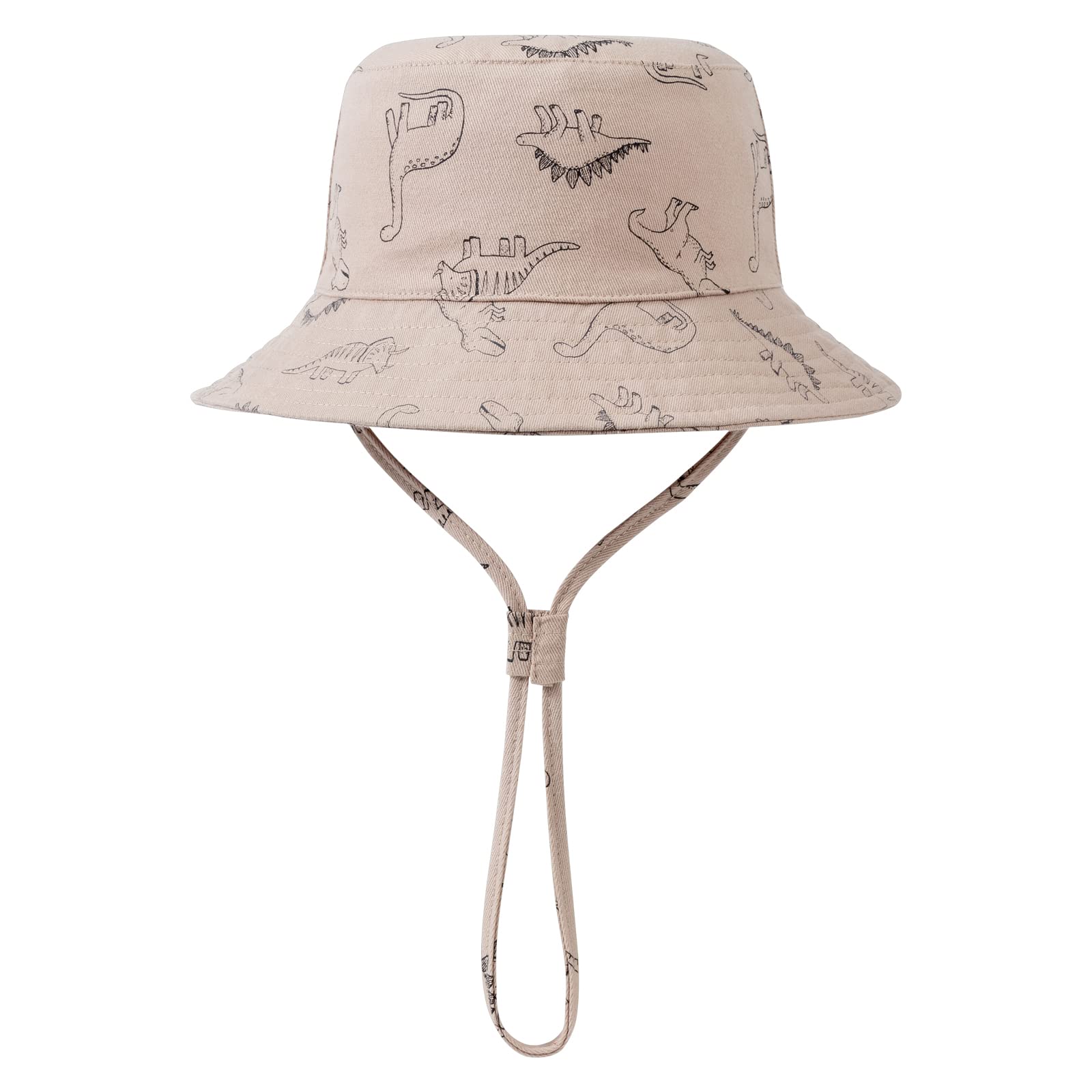 Le chapeau bob DRESHOW est conçu pour protéger les bébés du soleil avec son indice UPF 50+ et sa matière pliable.