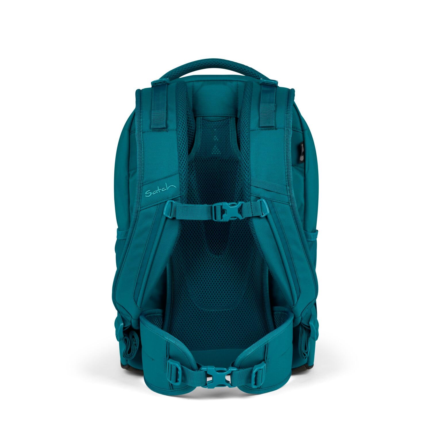Satch Pack Schulrucksack Set 3tlg. inkl. Schlamperbox und Sportbeutel (Deep Petrol)