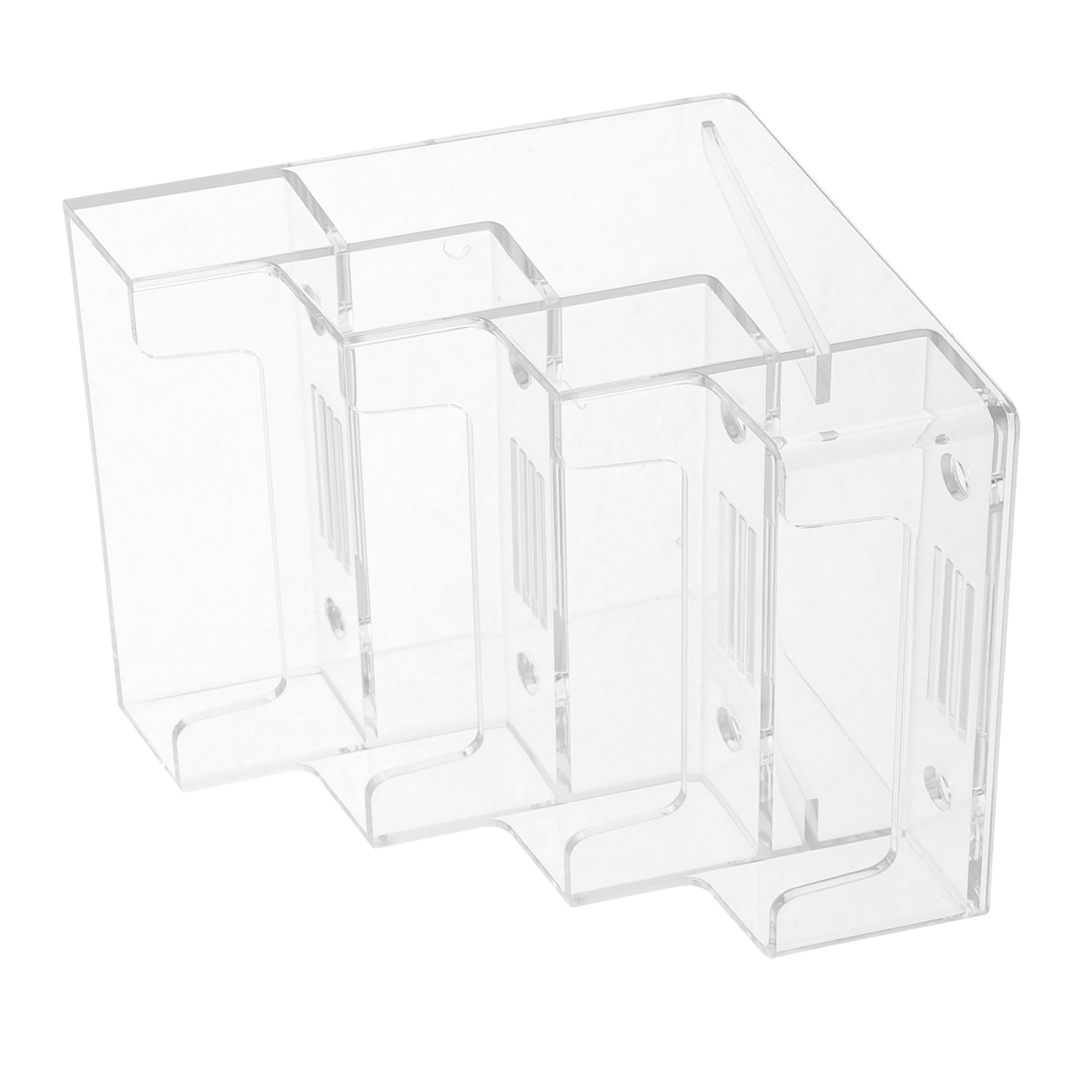 VILLCASE 5-teiliges Karten-organizer-set Visitenkartenhalter Visitenkarten-box Für Den Schreibtisch Kartenständer Büro-schreibtisch-zubehör Einfach Zu Bedienen