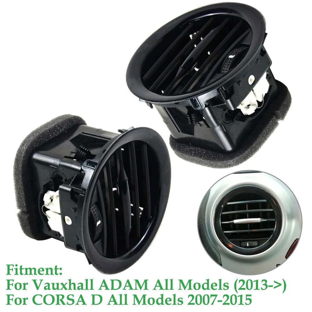 13417363-2 Griglia di ricambio cromata per 0pe1 Adam Corsa D MK3 2006-2019 2201099 13363314