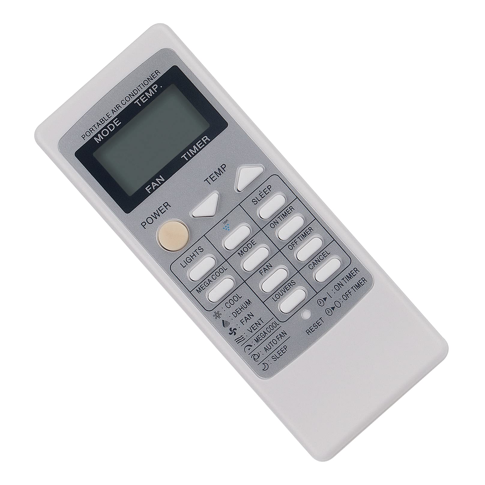 VINABTY CRMC-A805JBEZ Replacement Remote Control --Fit for Sharp AC Air Conditioner Remote Control CRMC-A589JBEZ CRMC-A810JBEZ CV-10NH CRMC-A805JBEZ