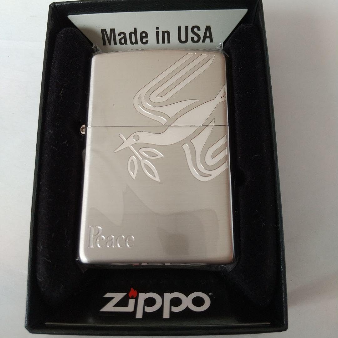 Amazon.co.jp: ZIPPO ライター ピース Peace 懸賞 300個 限定 彫刻 