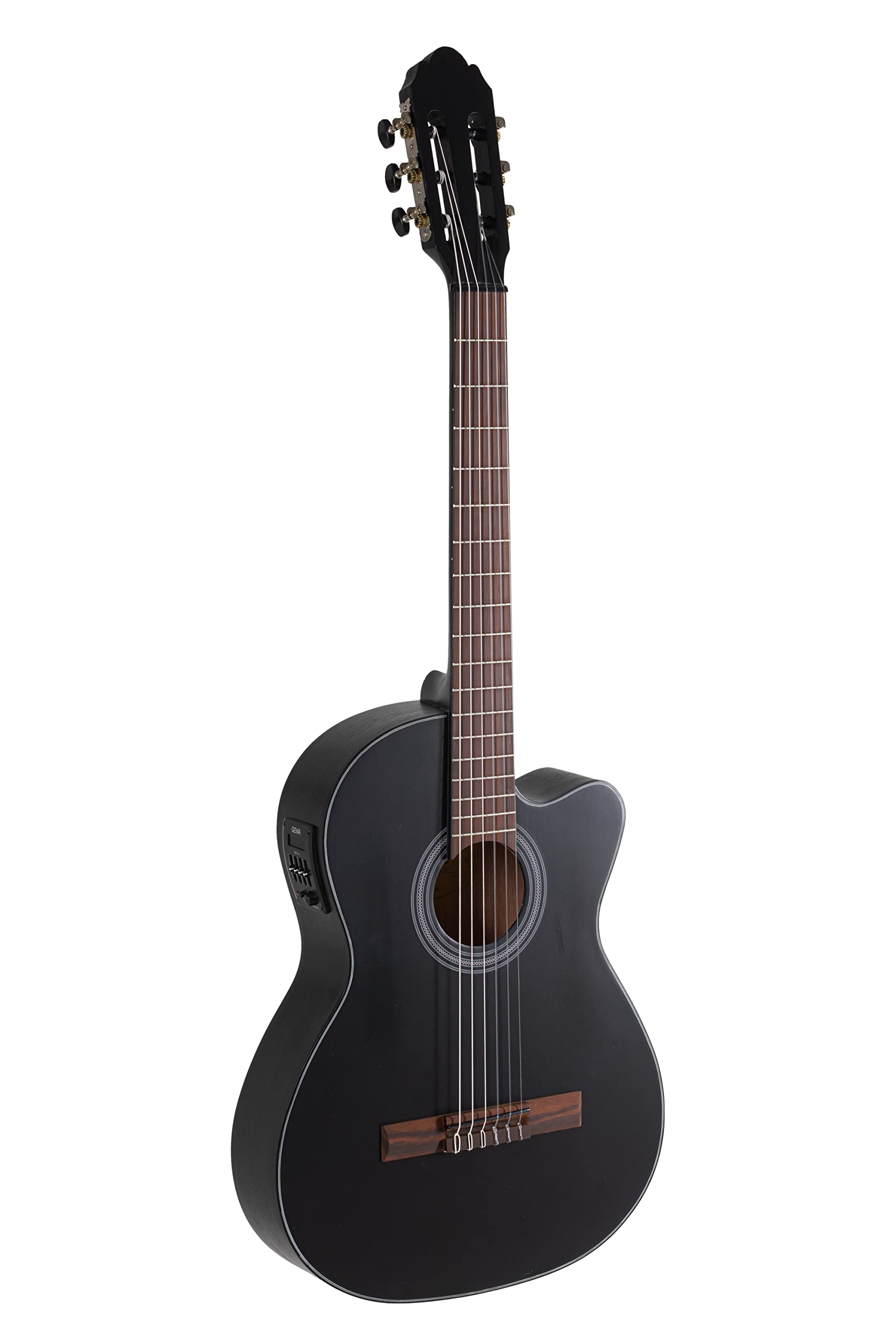 Gewa VG500166 Chitarra Classica Elettroacustica Student Cedar Nera