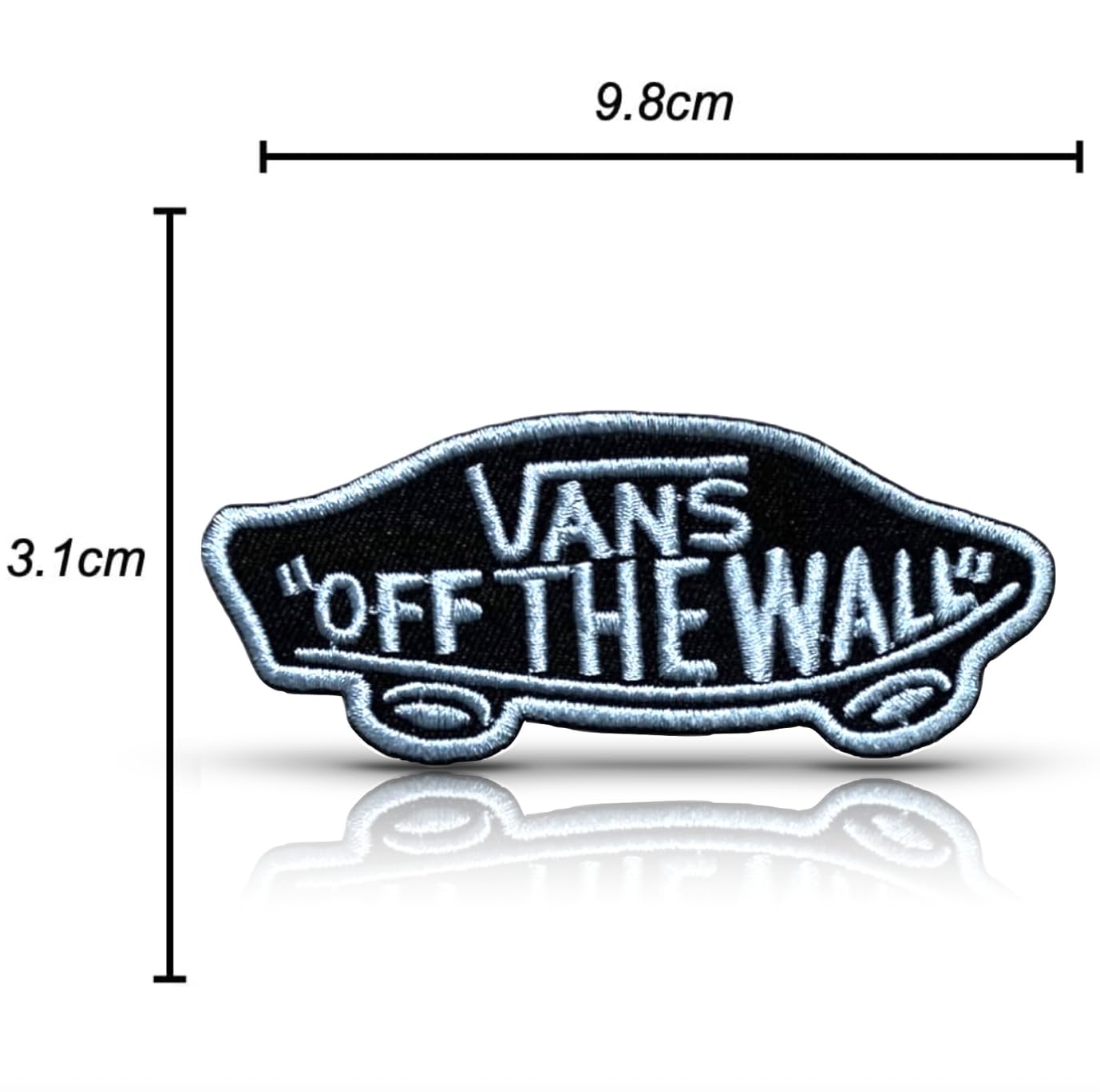 Amazon.co.jp: Generic 汎用 VNZ バンズ ヴァンズ Vans アイロン 刺繍