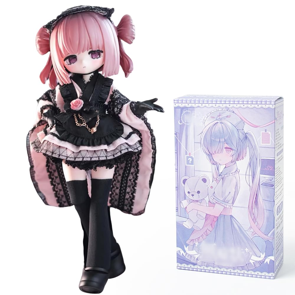 Photo 1 of XiDonDon Asymptomatic Series Cute 1/12 BJD Doll Random Design Action Figures Collectible Toys Home Decorations Gifts Dolls (Single Box)