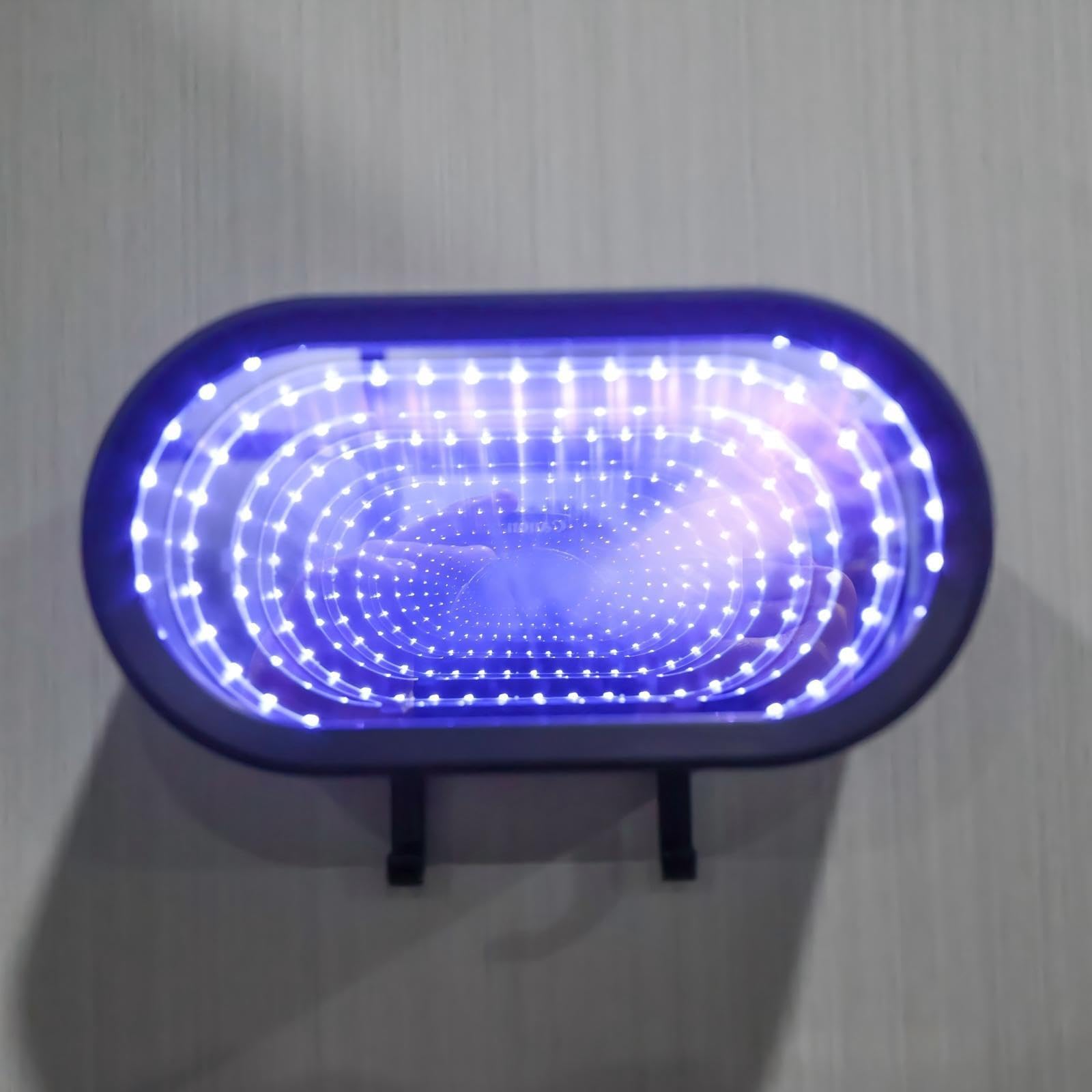 Generisch Innovativer LED Schlüsselaufbewahrungshaken mit bruchsicherer und stilvoller verspiegelter Optik Glänzend verspiegelter Garagenschlüsselhaken, starker Aufhänger