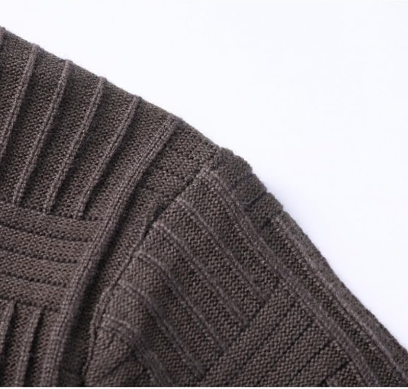 Round Neck Sweater Checkered Jacquard Casual Knit Base