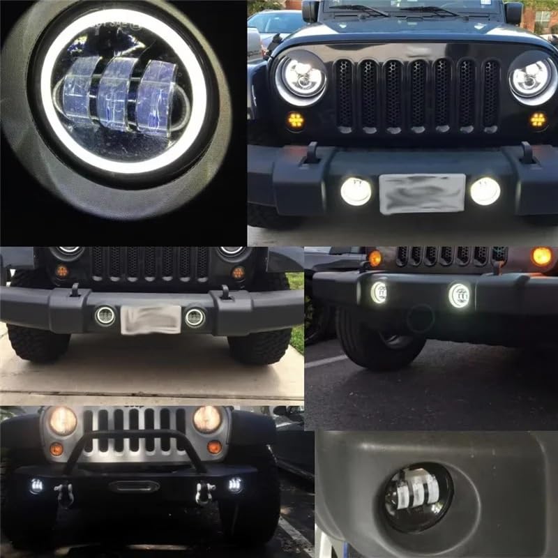 Luces automotrices LED de parachoques con intermitentes para Dodge y Chrysler 7