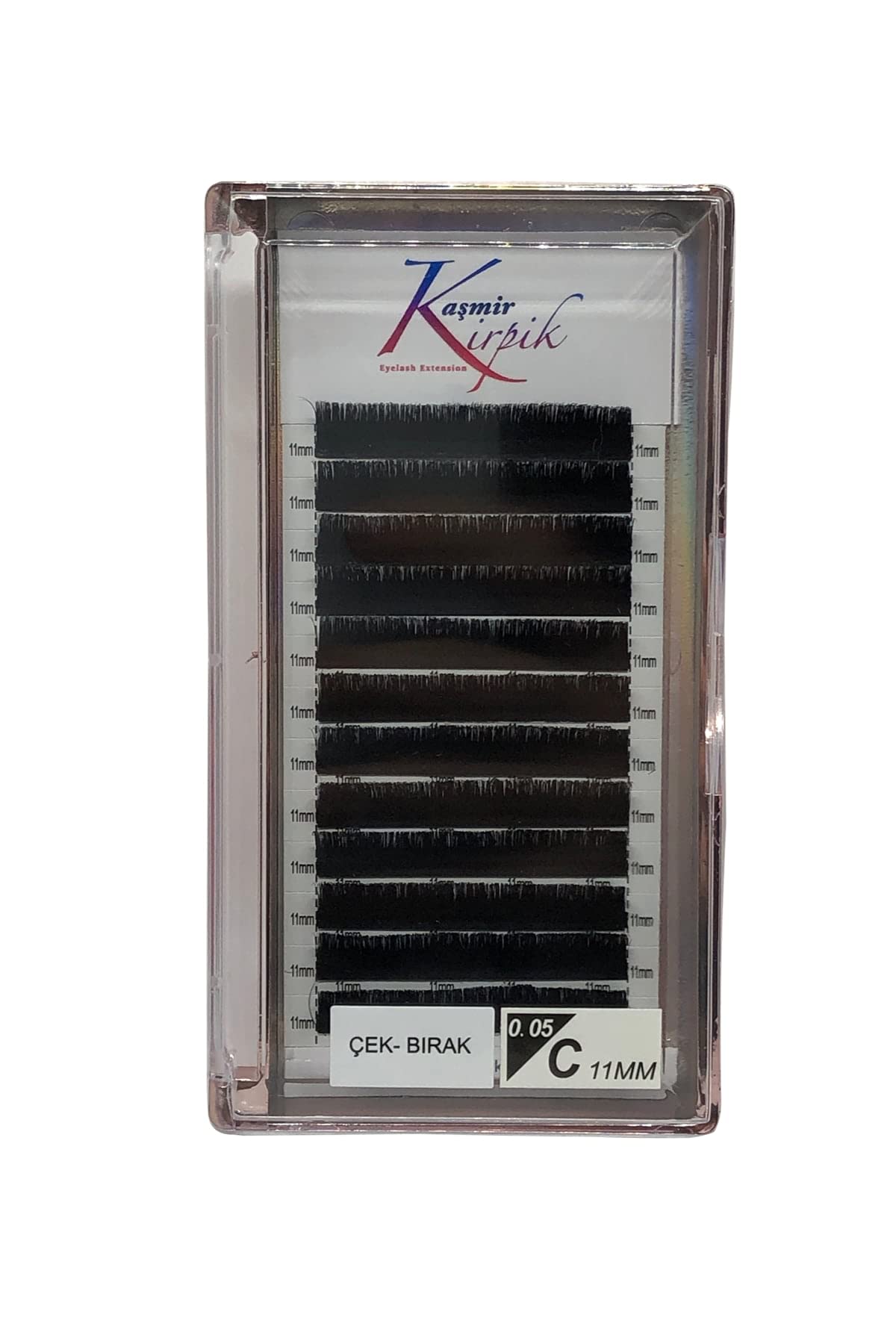 Kaşmir Kirpik Çek Bırak C Kıvrım 0.05 mm 11 numara