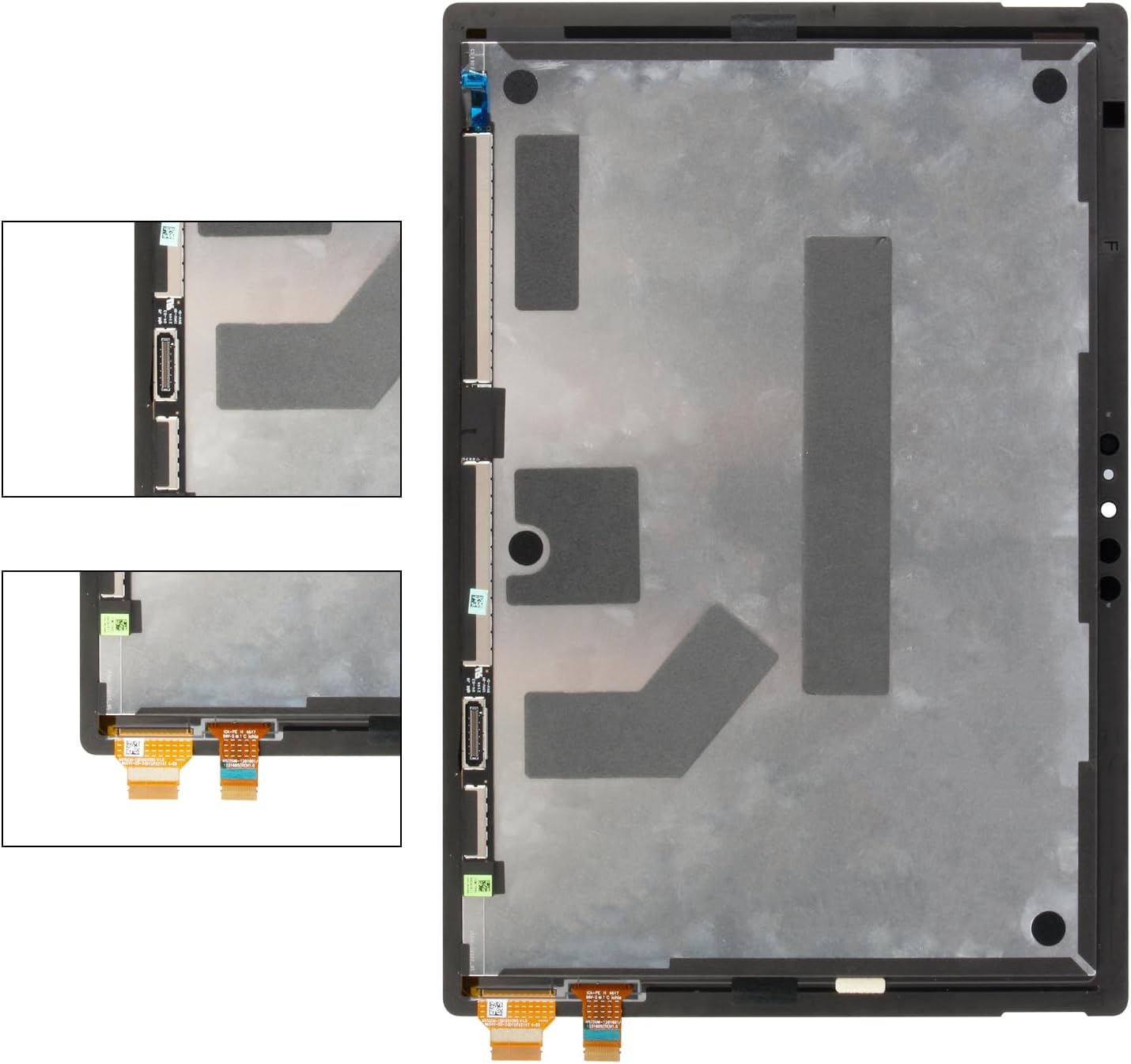 LCD Screen for Microsoft Surface Pro 7 Plus 12.3 Inch Screen Replacement for Microsoft Surface Pro 7 Plus 1960 1961 LCD Display Touch Digitizer Glass Assembly with Tool (Not Fit for Pro 7)
