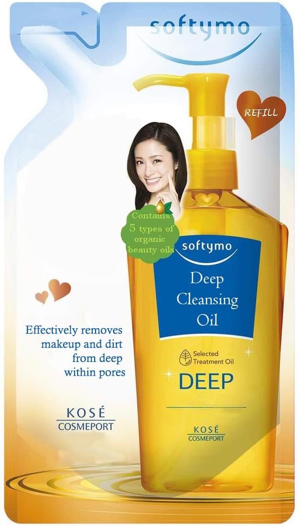 KOSE Softy mo Deep Cleansing Oil Refill 200ml