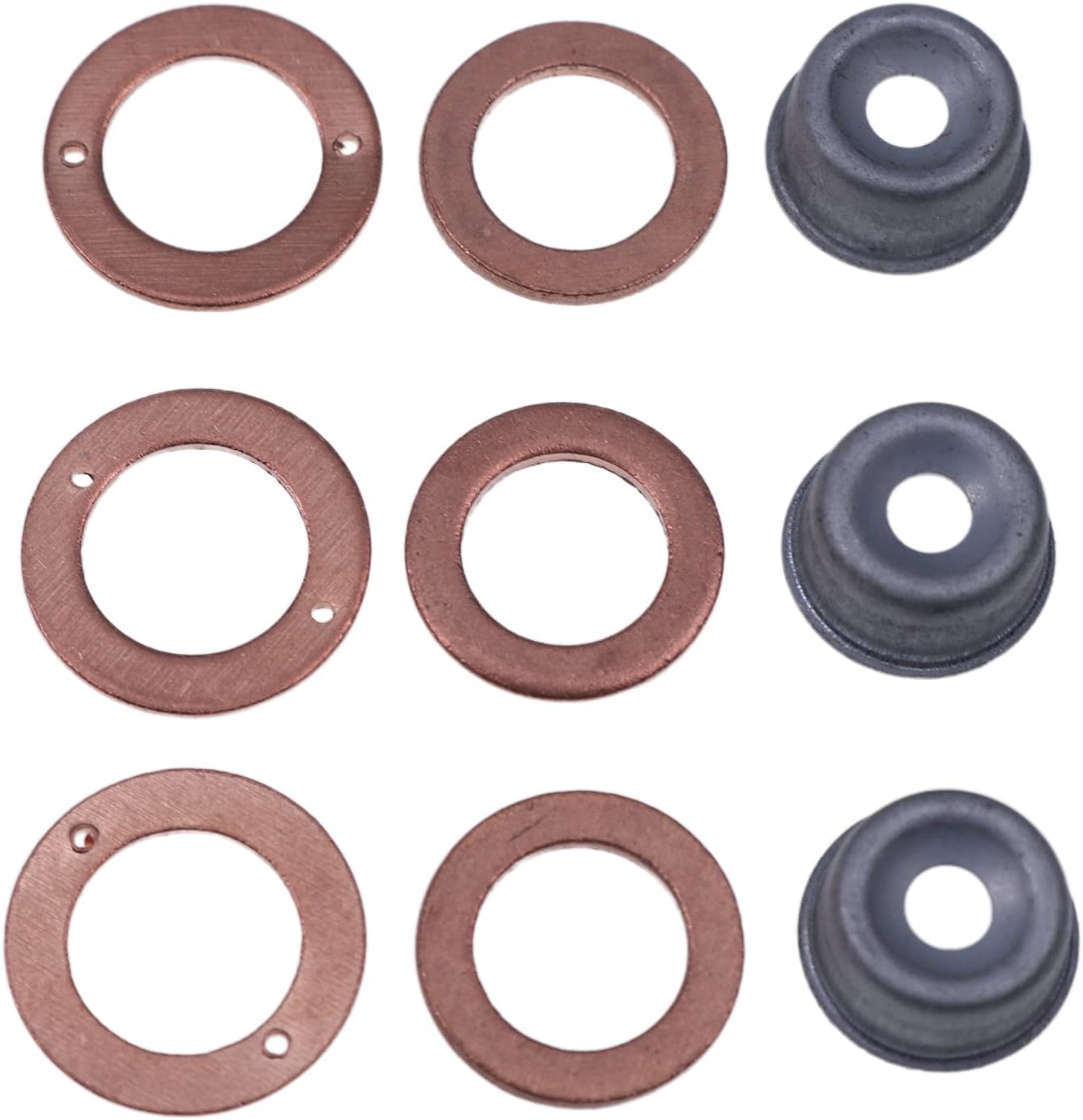 19077-53650 Injector Washer Heat Shield Replacement for 3 Cylinder Kubota Engines D905 D1005 D1105 D1305 D1403 D1503E D1703E D662 D722 D782 D902