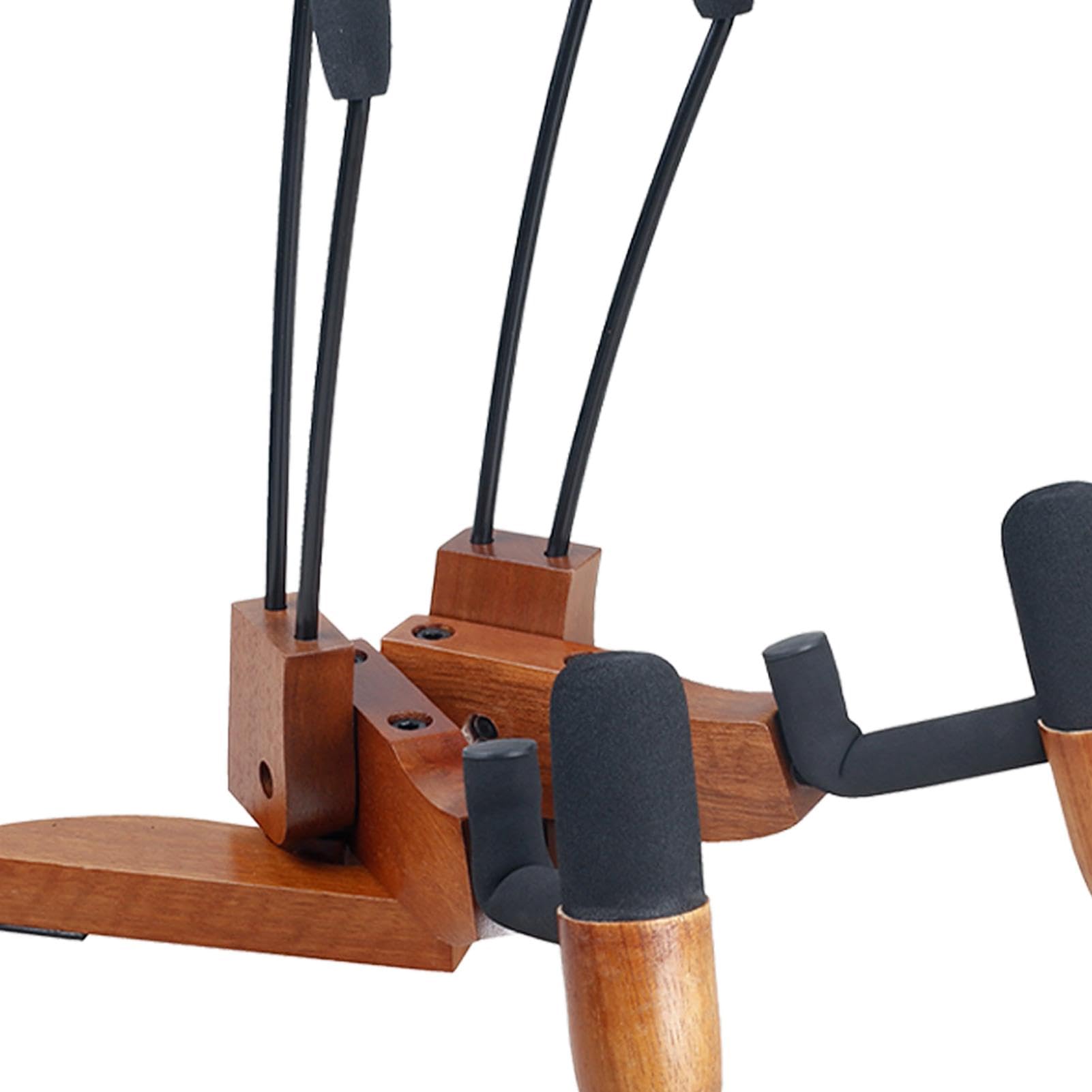 Gitarren-Aufhänger, Wandhalterungen für Gitarren | Klappbarer | Gitarrenständer | Gitarrenzubehör Robuste Schaumstoff-Schutzpads halten die L fest