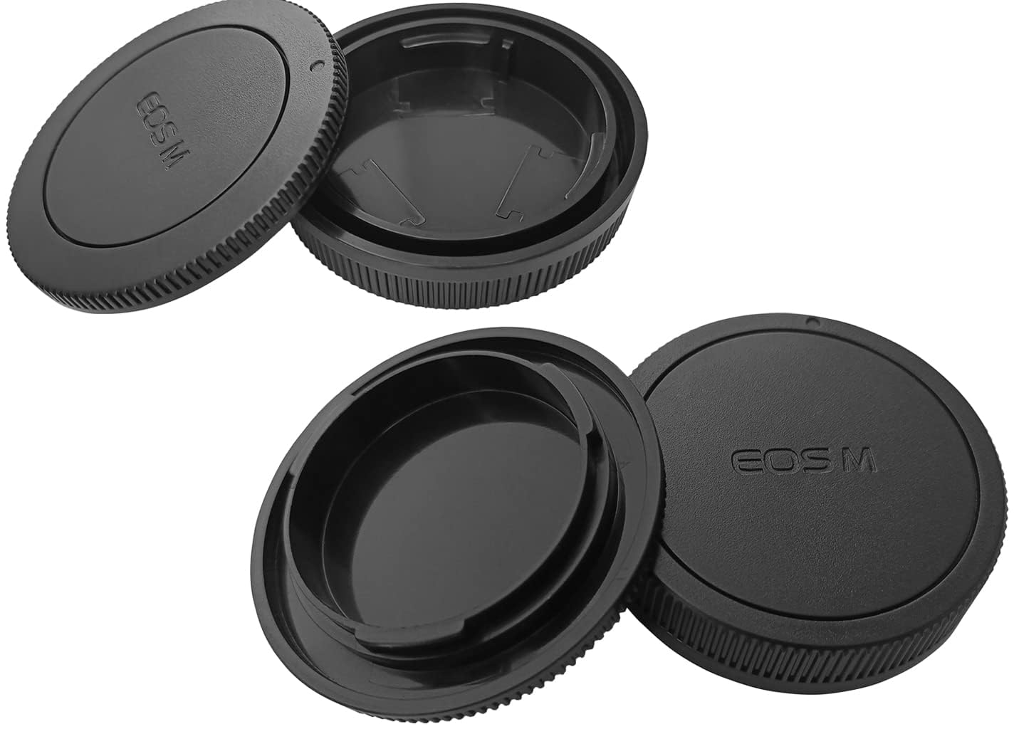 Body Cap and Rear Lens Cap Kit for Canon EOS M50, M100, M5, M6, M10, M3, M2, and More - Protect Your Canon M Mount Mirrorless Camera and Lens with Durable Caps (for Canon EOS-M)-image-30