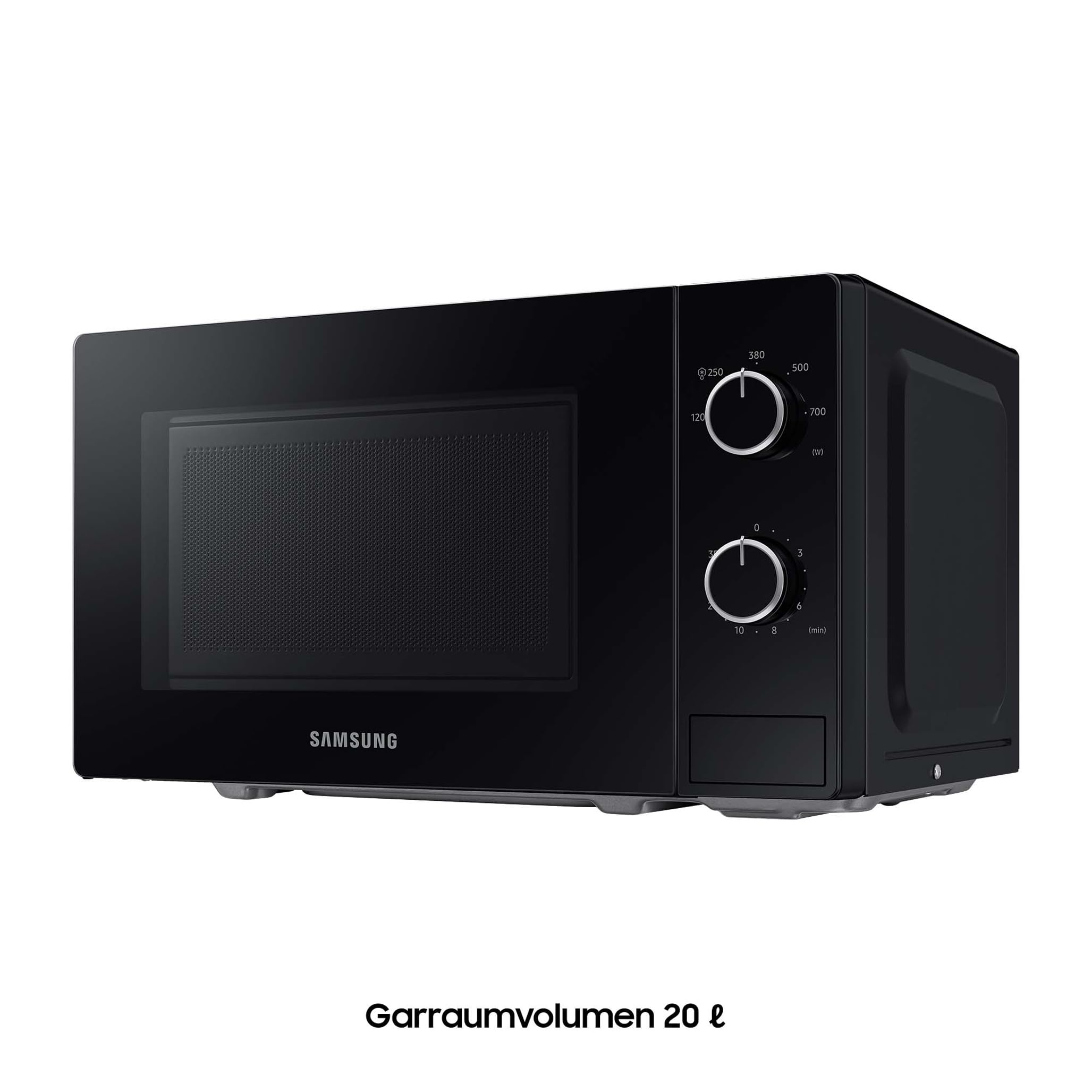 Samsung Mikrowelle 700 W 20 l Epoxy-Garraum MS20A3010AL/EG Schwarz
