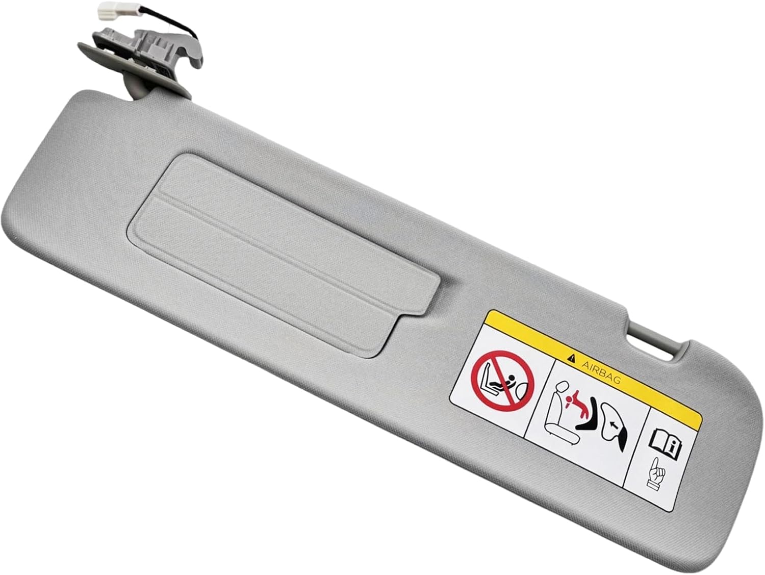 Sun Visor Driver Side with Mirror & Light Compatible with Tesla Model 3, Model Y 2017 2018 2019 2020 Replaces 1088738-01-I, 1088738-21-I