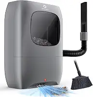 AIRTHEREAL Aspirador de pó automático sem toque T1 com 2 modos de operação – Aspirador de pó com fio ultrarrápido e potente para salão de beleza, pelos de animais de estimação, alimentos, sujeira