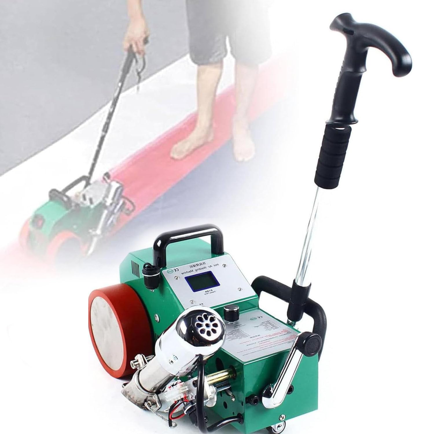 LjlXanthiper Seamless Splicing Hot Air Sealer Machine,Hot Air Heat Automatic Heat Jointer,Automatic Pvc Banner Welder,Banner Welding Machine,For Pvc,Banner,Jointer Plastic Fabric