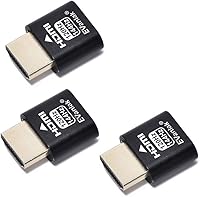 Vista 12 de EVanlak Emulador de pantalla fantasma sin cabeza HDMI enchufe falso PC de aluminio de alta calidad